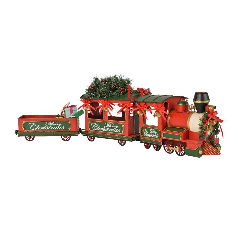 TRENO NATALIZIO LATTA 92 CM.